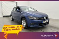 Volkswagen Polo 1.0 TSI 95hk Bluetooth En-brukare 0,46L/Mil