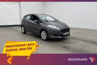 Ford Fiesta 1.0 EcoBoost 100hk Titanium Farthållare Lågskatt