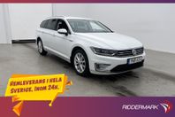 Volkswagen Passat GTE 218hk Executive Cockpit Kamera CarPlay