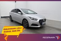 Hyundai i40cw 1.7 CRDi Premium Pano M-Värm Skinn Kamera Drag
