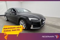 Audi A5 Sportback 45 TFSI Q Kamera Matrix Värmare CarPlay