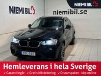 BMW X4 xDrive20d Aut Drag Kamera GPS HiFi Rattvärme S/V-hjul
