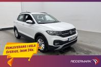 Volkswagen T-CROSS 1.0 TSI 95hk P-Sensorer Apple CarPlay