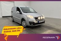 Peugeot Partner 1.6HDi Farthållare 3-Sits PDC 0.43L/Mil