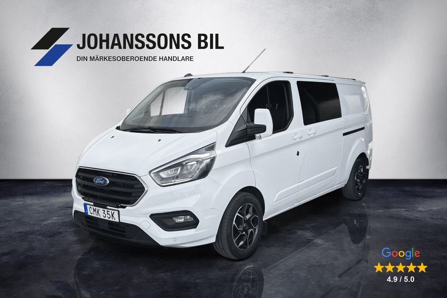 Ford Transit Custom 340 Crew Van 2.0 EcoBlue SelectShift, 170hk, 2021