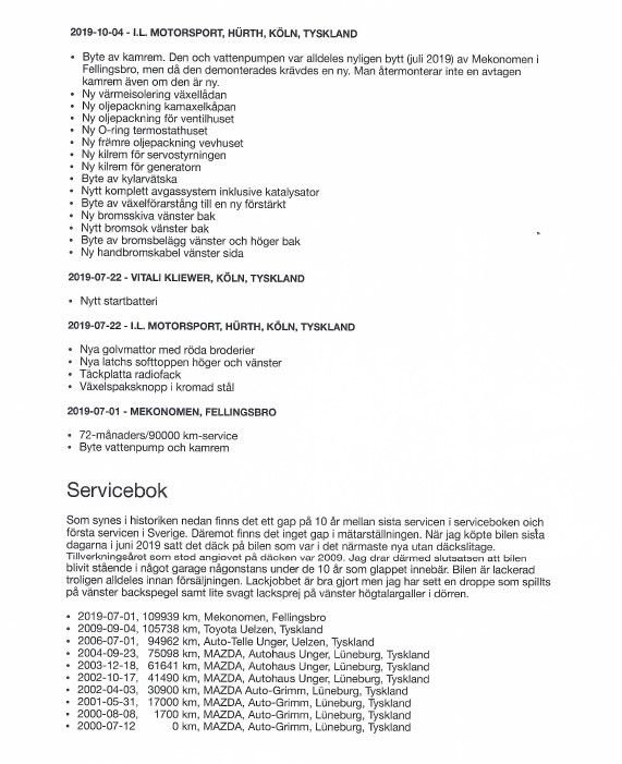 Mazda MX-5 1.6 Manuell, 110hk, 2000