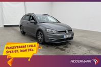 Volkswagen Golf Sportscombi 150hk Pano Cockpit Värm CarPlay