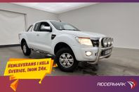 Ford ranger SuperCab XLT 2.2 4x4 D-Värm Dragkrok Farthållare