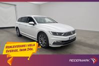 Volkswagen Passat 2.0 TDI R-Line Värmare Sensorer CarPlay