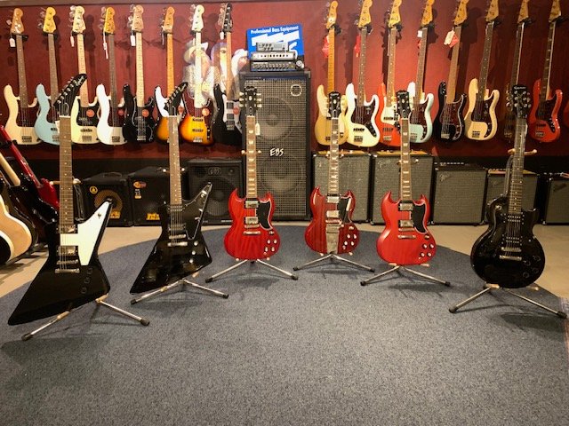 Nya Epiphone gitarrer hos Mus...