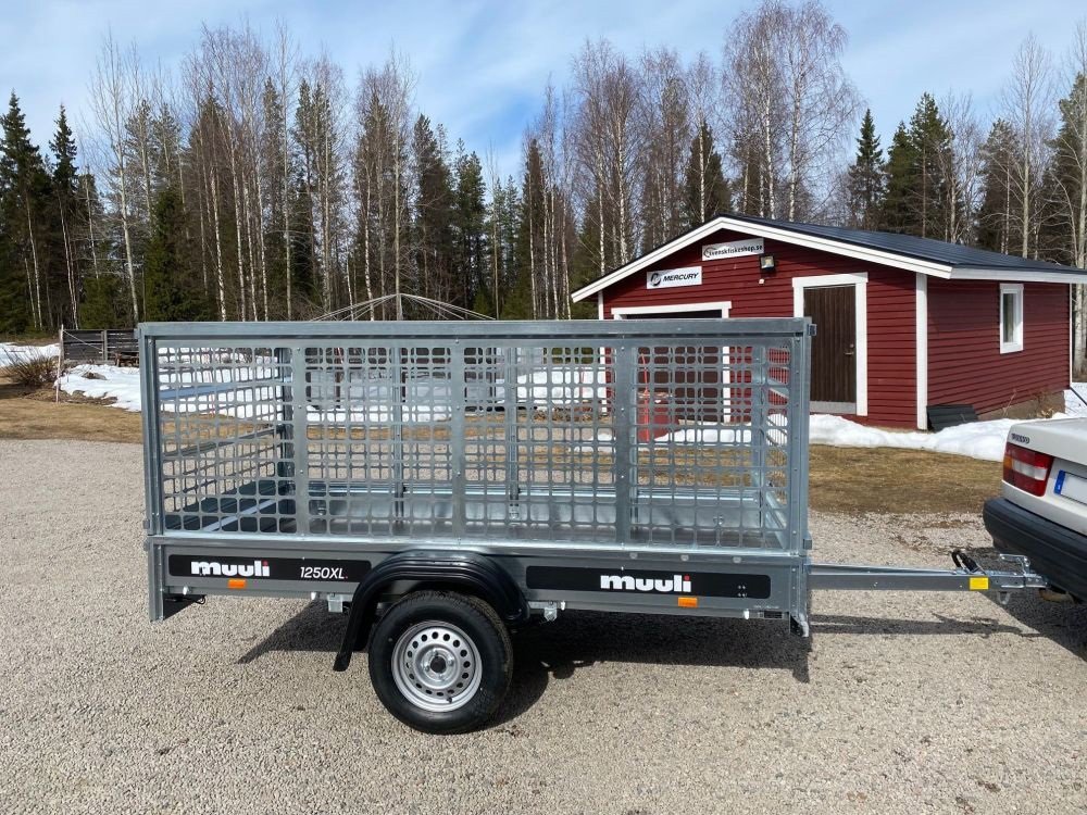 Nätgrindsvagn Muuli 1250XL + ...
