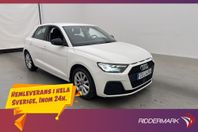 Audi A1 Sportback 30 TFSI 110hk Proline Sensorer 0,49L/mil