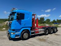 Scania R560 8x4 lastväxlare | Fullt plogutr | V8