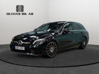 Mercedes-Benz C 220 T d 9G AMG Panorama Drag 2055kr/mån