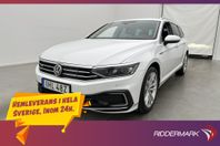 Volkswagen Passat GTE Cockpit Värmare Kamera Drag CarPlay