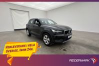 Volvo XC40 T3 163hk Advanced VOC Kamera CarPlay Navi Drag