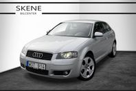 Audi A3 2.0 FSI 16v Manuell, 150hk, 2004 / A-traktor