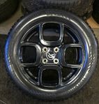 Citroën C2/ C3/C4/ 16 tum fälgar  med nya Nokian sommardäck