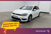 Volkswagen Golf 140hk R-Line Pluspaket Sensorer Adaptiv-Fart