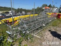 Portabel högmast med fundament m.m