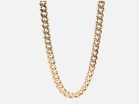 Pansarhalsband i 18K Gul Guld - 107,2gram - 67cm