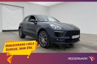 Porsche Macan S 340hk Sport Chrono Skinn Drag Navi