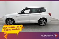 BMW X3 xDrive20d 190hk M-Sport Värm H/K HUD Kamera Navi Drag