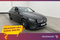 Mercedes-Benz E 220 d 4M 194hk AMG Värmare Panorama 360 Drag
