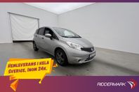 Nissan Note 1.2 80hk Farthållare 4 L/100km 360kr Skatt