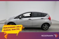 Nissan Note 1.2 80hk Farthållare 4 L/100km 360kr Skatt