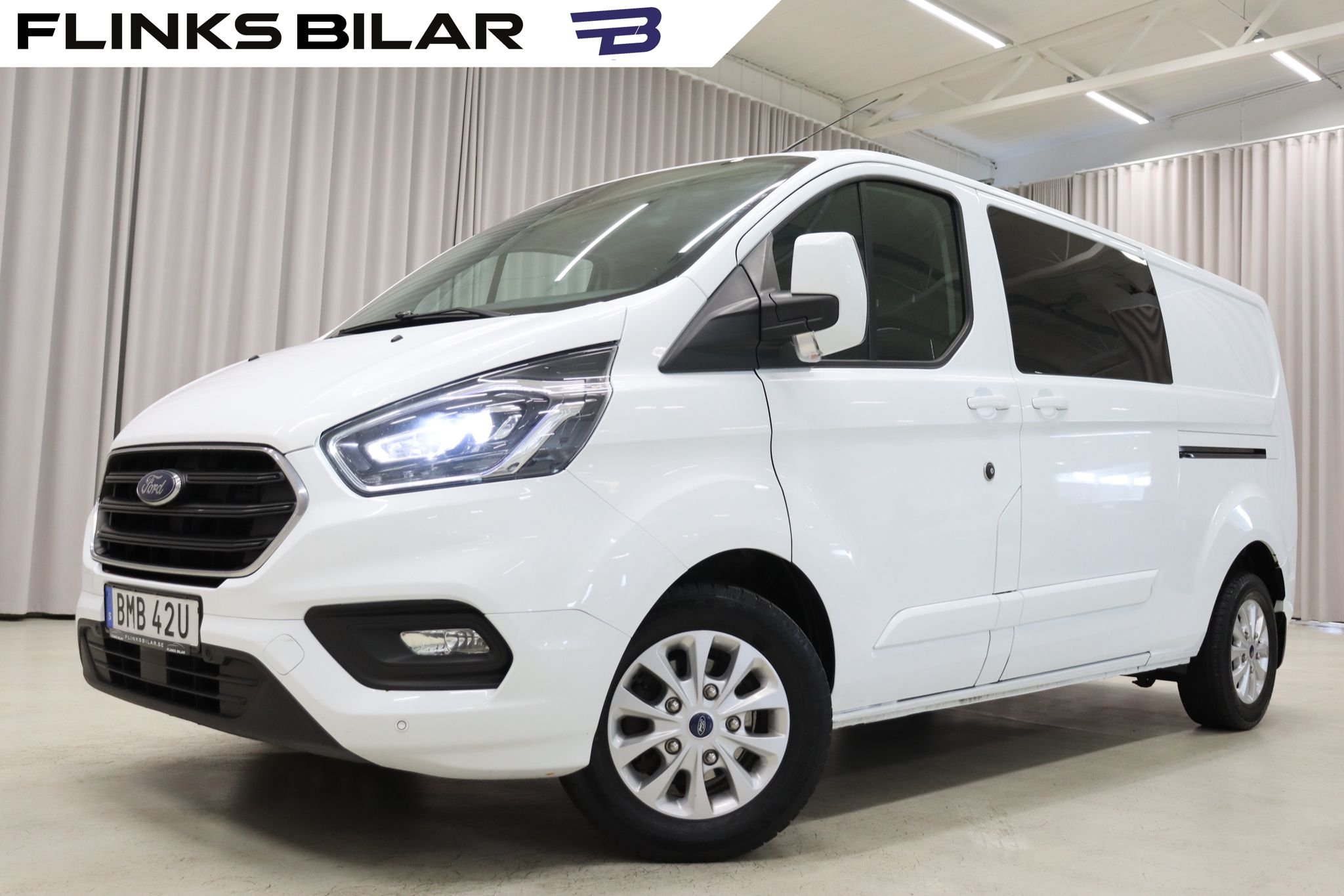 Ford Transit Custom 340 Crew Van 2.0 EcoBlue SelectShift, 170hk, 2021