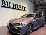 Alfa Romeo Giulia Quadrifoglio V6, H/K, GPS, Kolfiber, 510hk