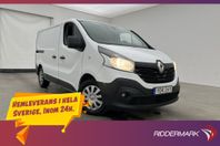 Renault trafic 1.6dCi Värmare Dragkrok 3-Sits Bluetooth Moms