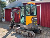 Volvo ECR25 D redskap och vagn