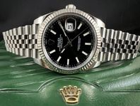 Rolex Datejust 41 Svart 126224 Jubilee Fullset 2022