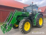 Traktor John Deere 6115R med lastare