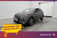 Nissan Qashqai 1.3 160hk 360°K Filbytesvarning CarPlay GPS