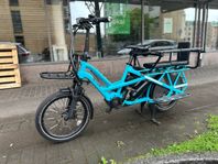 Tern GSD Longtail med plats för 2 barn
