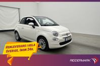 Fiat 500 Hybrid Cabriolet 70hk Lounge Sensorer Farthållare
