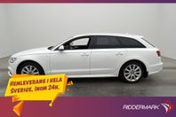 Audi A6 Avant 2.0 TDI 190hk Quattro S-Line D-Värm B-Kam Drag