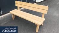 Nytillverkad sittbänk obehandlad (nr 1/2)
