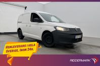 Volkswagen Caddy Cargo Värmare Drag B-Kamera CARPLAY Moms