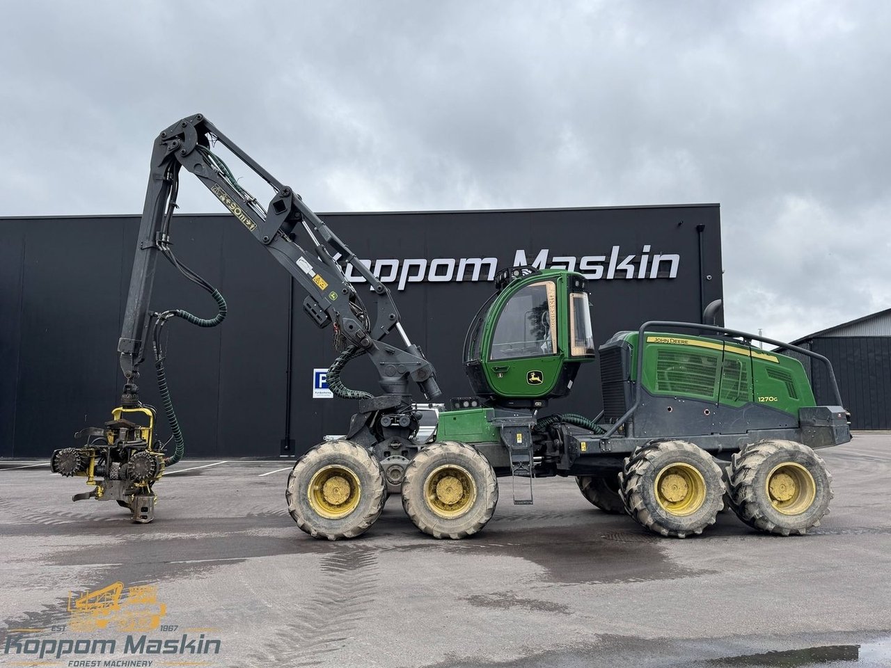 John Deere 1270G, 5600h - Skö...