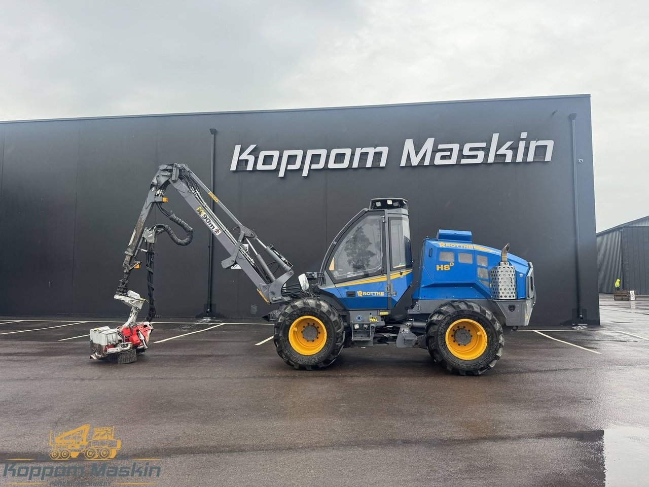 Rottne H8D, 5200h - Skördare