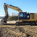 Caterpillar 323 EL - 23 ton - Engcon Rotortilt