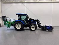 New Holland T4.75S med redskap