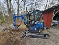 Minigrävare 3,4 ton Kubota