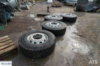 Däck på fälg 315/80 R 22.5 Lastbilsdäck