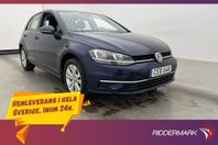 Volkswagen Golf 1.0 TSI 116hk 2 Brukare CarPlay Sensorer