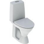 IFÖ Vinta golvstående WC med inbyggt S-lås och Rimfree, vit